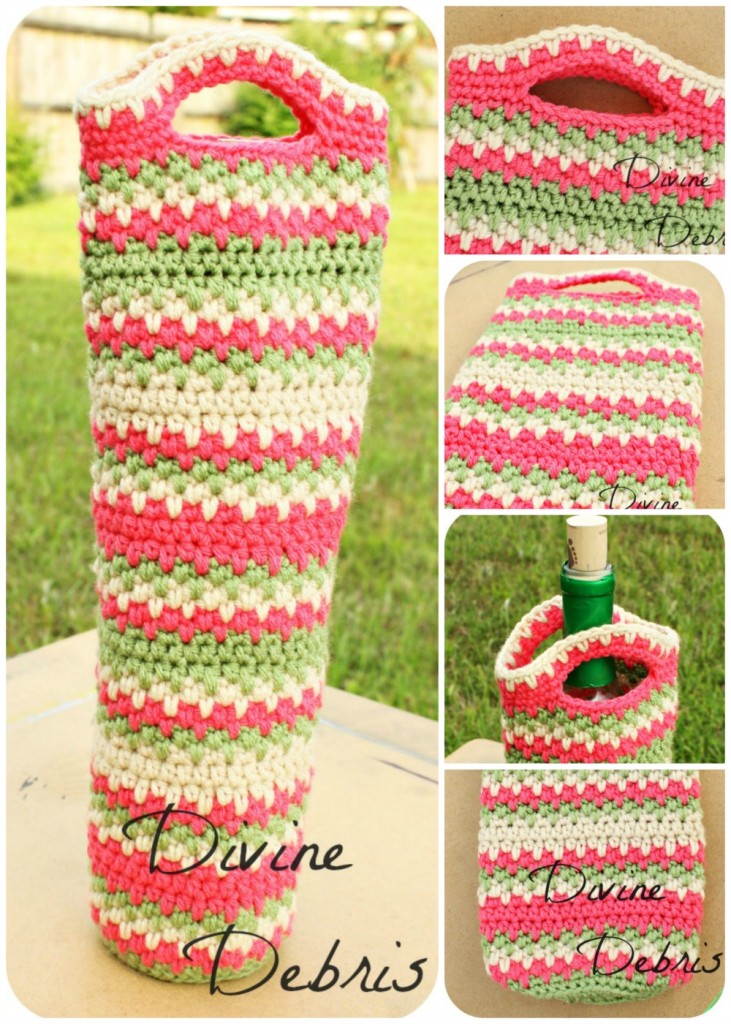 Willow Bottle Cozy Pattern by DivineDebris.com