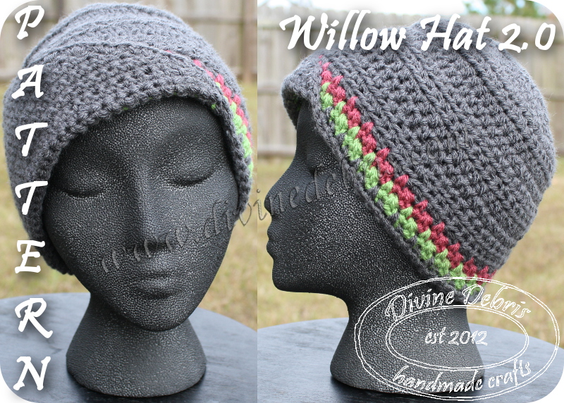 Willow Hat 2.0 Pattern by Divine Debris