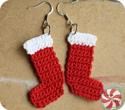 Festive Stocking Earrings Festive Stocking Earrings