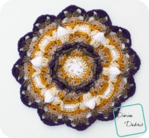 May Mandala crochet pattern by DivineDebris.com