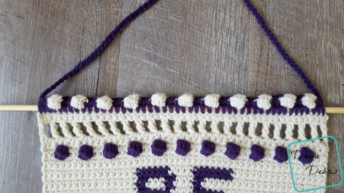 Be Kind Wall-Hanging free crochet pattern by DivineDebris.com
