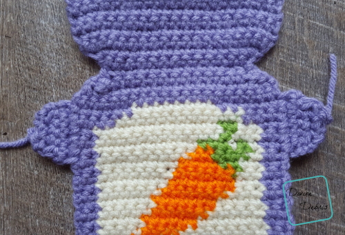 Carrot Belly Bunny Ami crochet pattern by DivineDebris.com