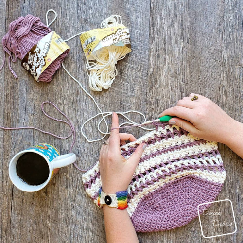 Diana Market Tote Bag crochet pattern by Divine Debris