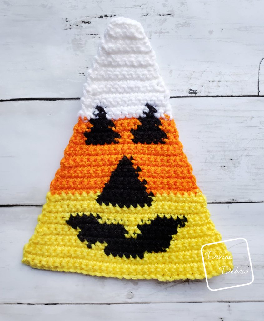 Candy Corn-o-Lantern free amigurumi pattern by DivineDebris.com