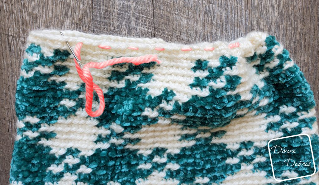 Learn to make the Pretty in Gingham Pumpkin from a free crochet pattern by DivineDebris.com