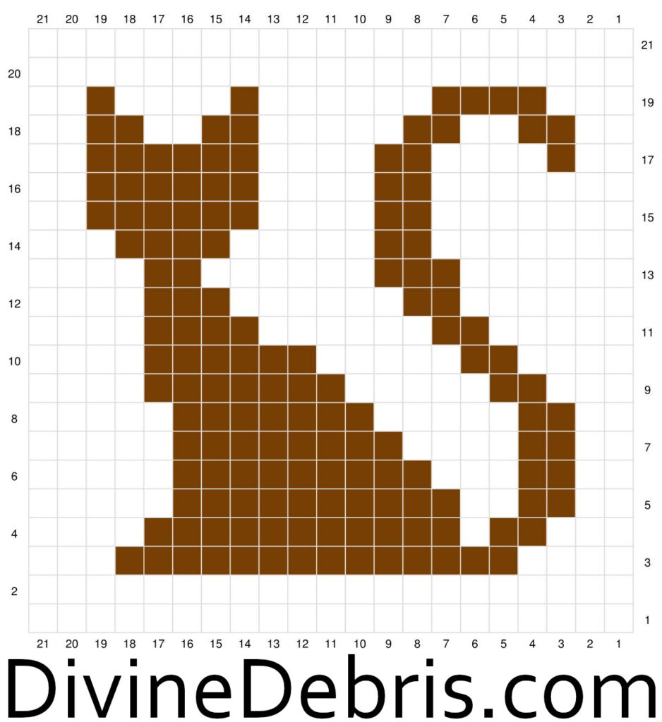 Graph of the Cat Lady Bag square 3