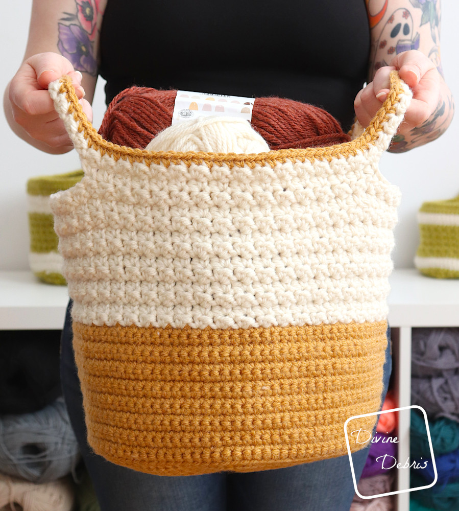 Trudy Two Tone Basket
