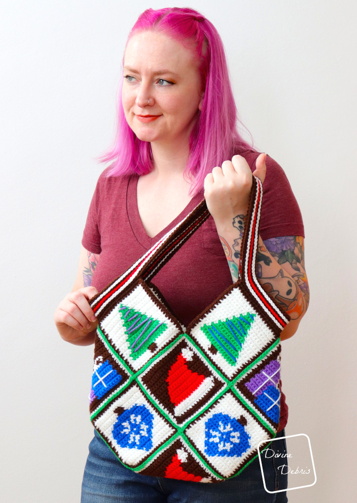 Patchwork Christmas Bag