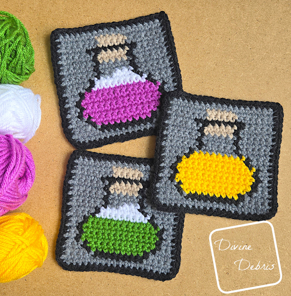 Cute Potions Coasters