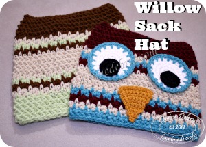 Willow Sack Hat Pattern by Divine Debris