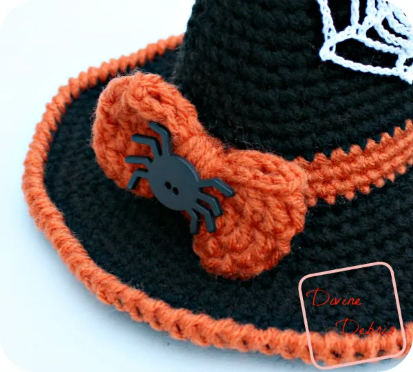 Winifred Witch Hat free crochet pattern by Divinedebris.com