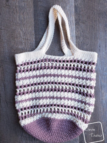 Diana Market Tote Bag crochet pattern by Divine Debris