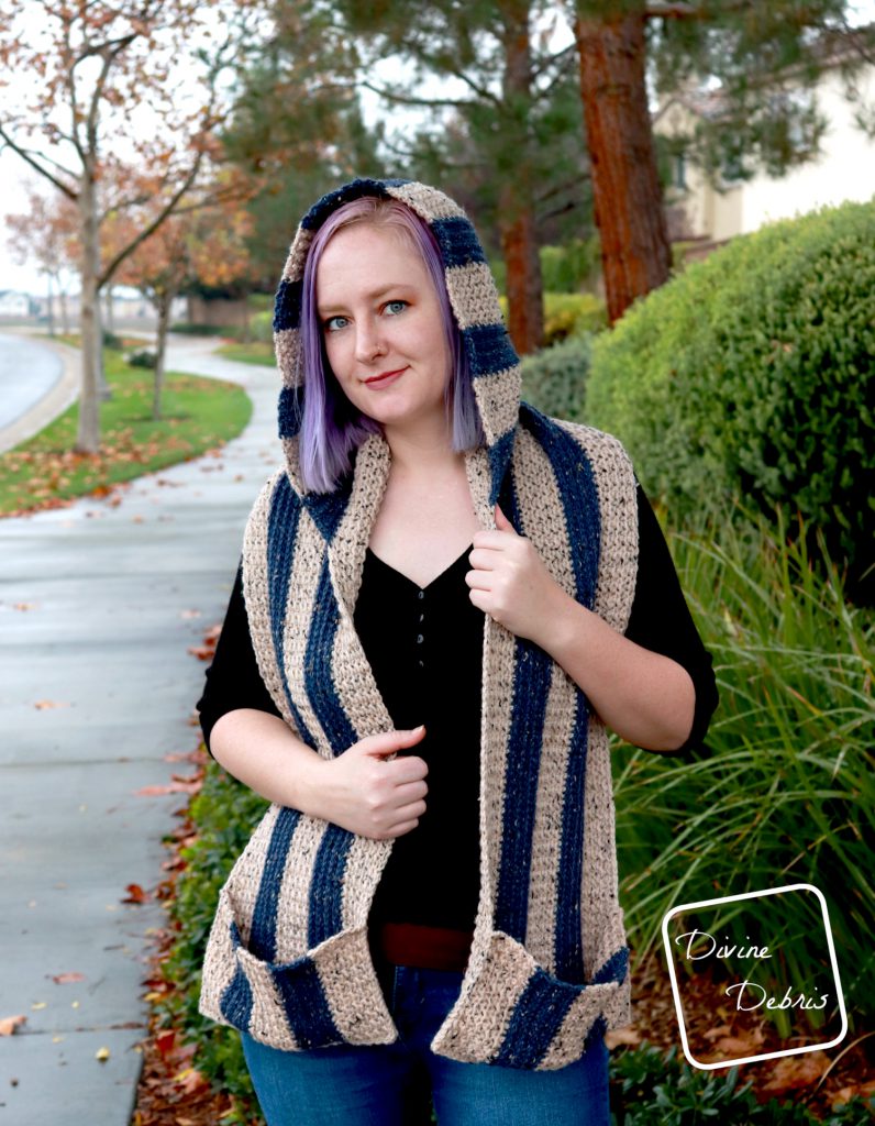 Like The Goddess Of The Hunt Artemis Hooded Scarf Crochet