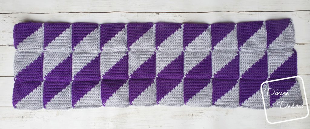 Divine Diamonds Bag free crochet pattern by DivineDebris.com