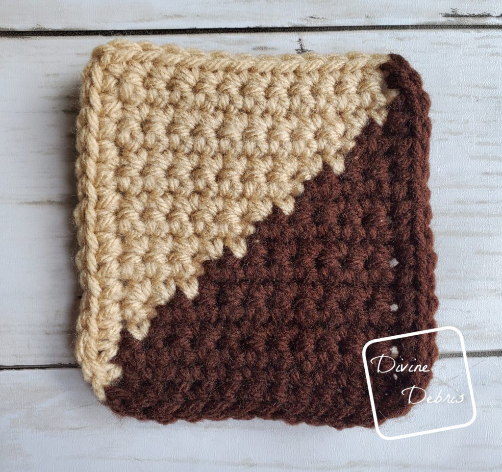 Divine Diamonds Afghan Square, Small Square 1
