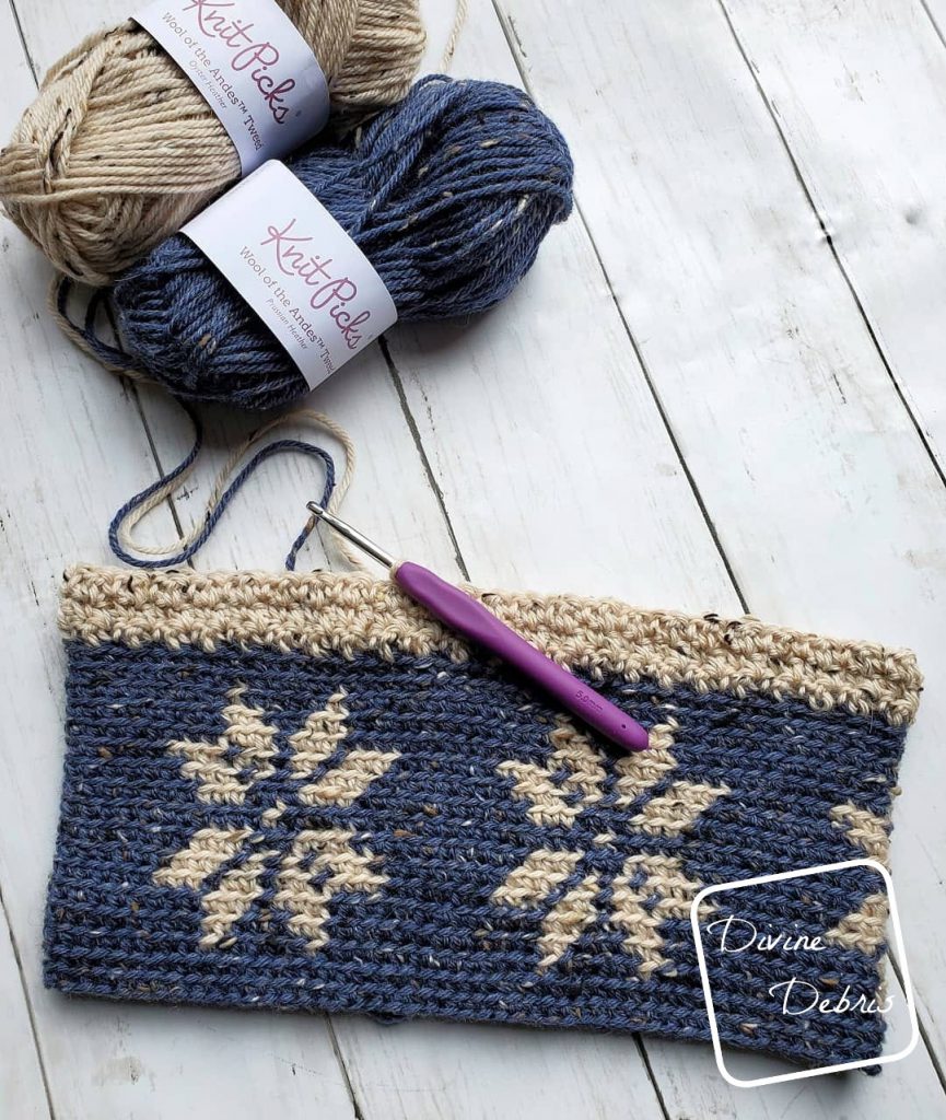 Dancing Snowflakes Beanie, a free crochet pattern by DivineDebris.com